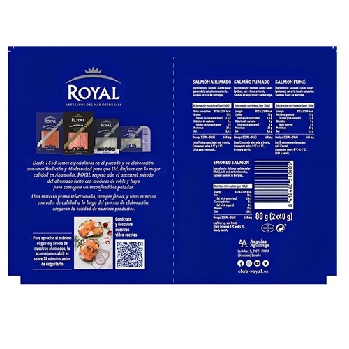 ROYAL Salmó fumat