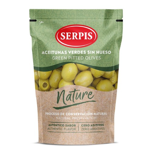 SERPIS Olives verdes sense pinyol