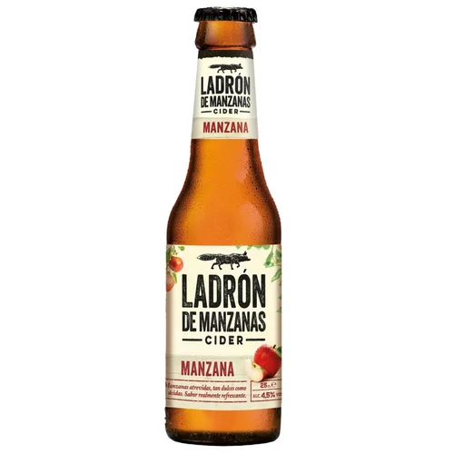 Sidra de manzana y frutos rojos