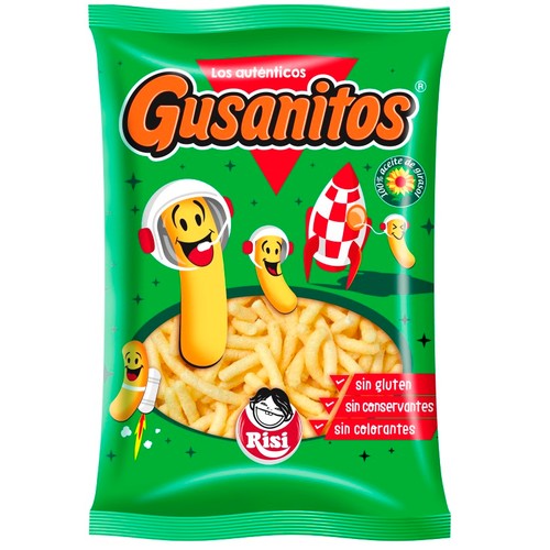 GUSANITOS Snack de blat de moro