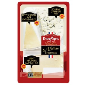 Imagen de ENTREMONT Assortiment de tres formatges selecció