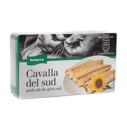 BONPREU Sardinas en aceite de girasol