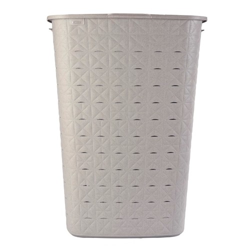 SOFTEX Cistell roba gris clar 56l