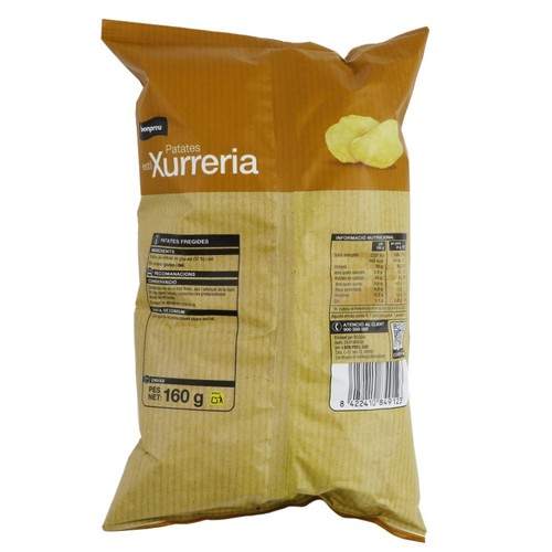 BONPREU Patates fregides estil xurreria