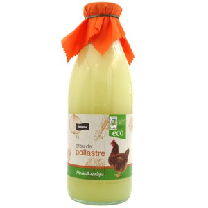 BONPREU Caldo de pollo ecológico 1L