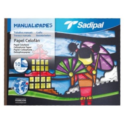 SADIPAL Bloc cel·lofana per manualitats