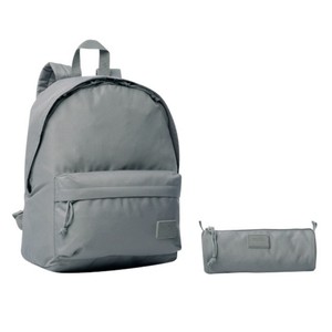 Imagen de TOTTO Pack motxilla + Portallapis color gris