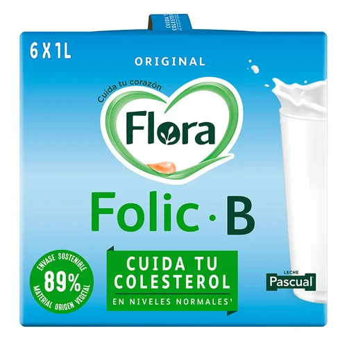 Bebida de leche Original Fólico B en cartón