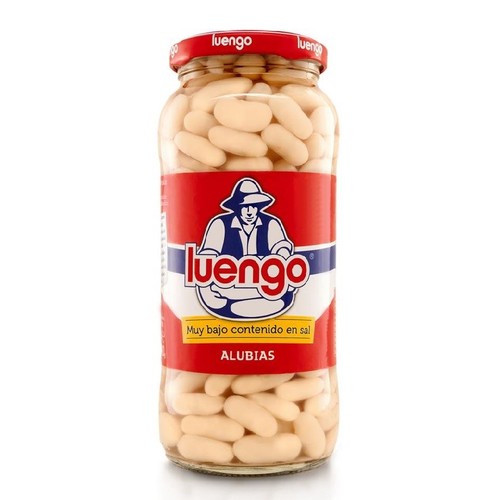 LUENGO Mongetes blanques baix contingut en sal