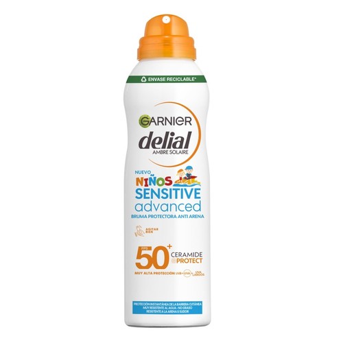 DELIAL Bruma protectora anti sorra nens Sensitive Advanced FPS 50+