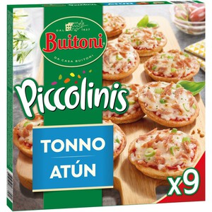 PICCOLINIS Mini pizzes de tonyina