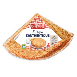 Crepes naturales auténticas