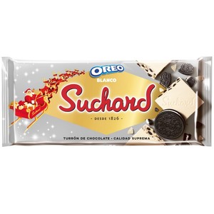 Imagen de SUCHARD Torró de xocolata blanca amb Oreo
