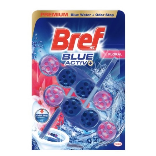 BREF Netejador WC Blue Active Floral
