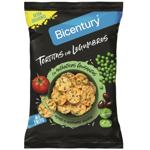 BICENTURY Coquetes de blat de moro amb pèsols