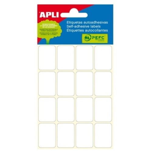 APLI Etiquetes adhesives 19x27 96u