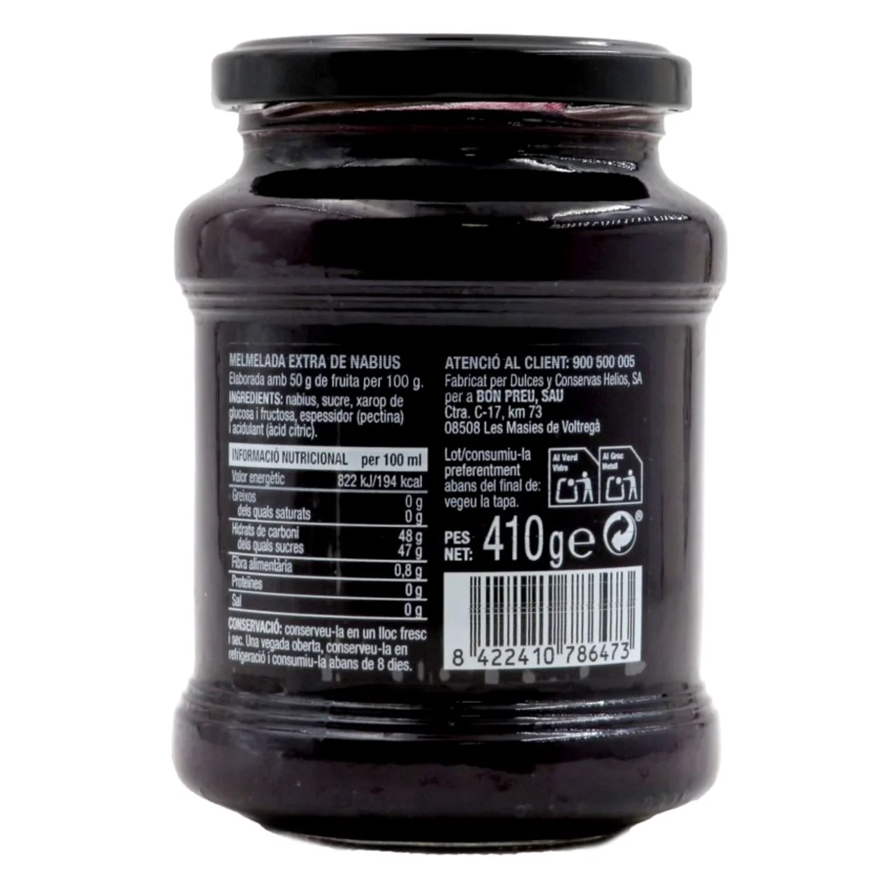 BONPREU Mermelada de arándanos