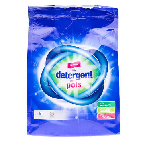 BONPREU Detergent en pols de 12 dosis