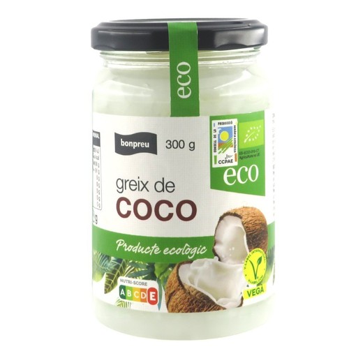 BONPREU Greix de coco ecològic