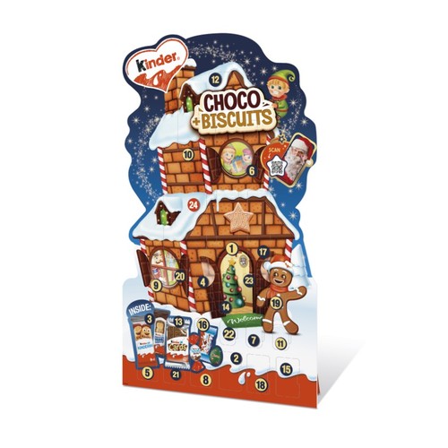 KINDER Calendari d'Advent Xoco Biscuits