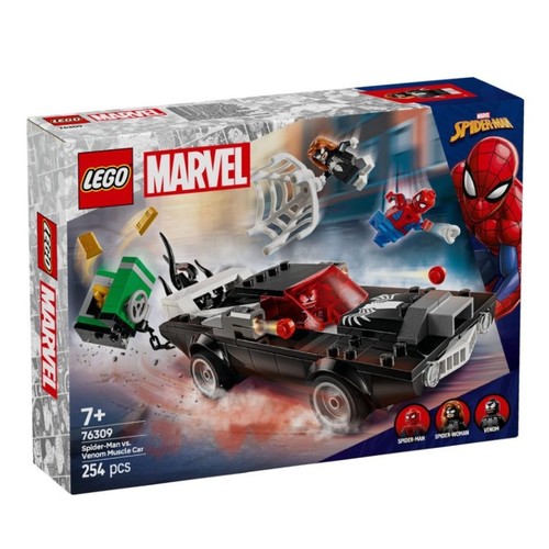 LEGO SpiderMan vs Venom Muscle Car
