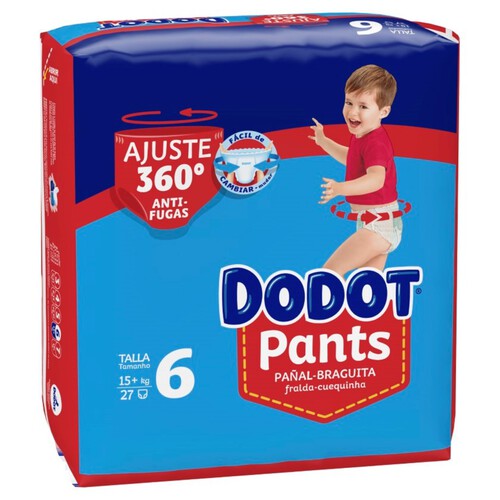 DODOT PANTS Bolquers calceta T6 (+15 kg)