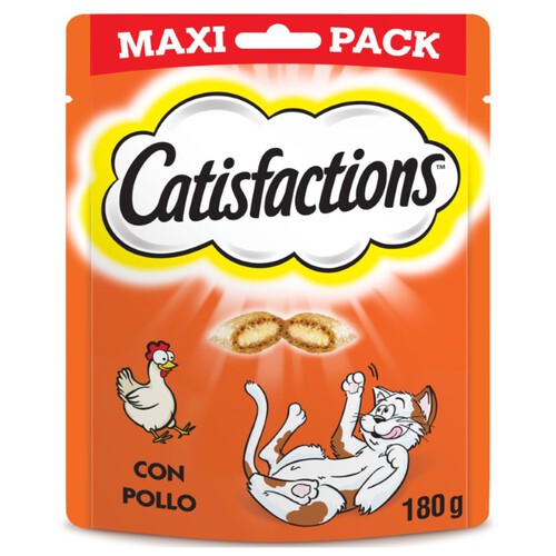 CATISFACTIONS Snack de pollastre per a gat adult