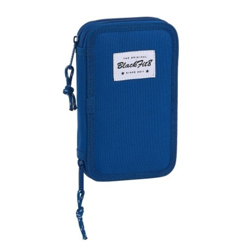 BLACKFIT8 Estoig doble cremallera blau