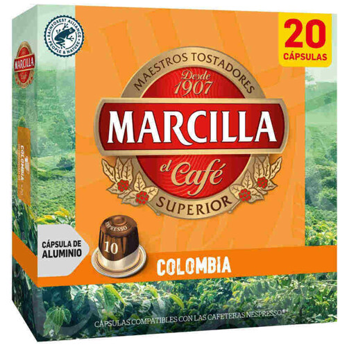 MARCILLA Càpsules de cafè Colombia
