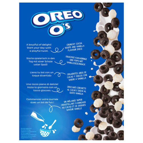 OREO O'S Cereals de xocolata i vainilla