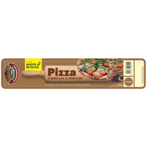 CASA TARRADELLAS Base per a pizza 5 cereals