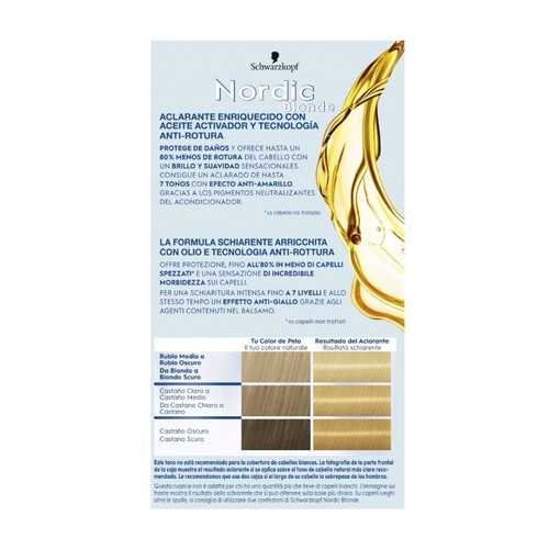 SCHWARZKOPF Aclaridor intensiu Nordic Blonde L1