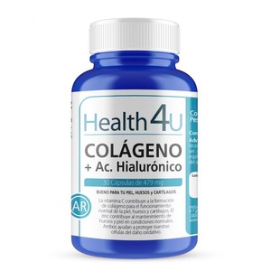 HEALTH 4U Complemento alimenticio colágeno hialurónico