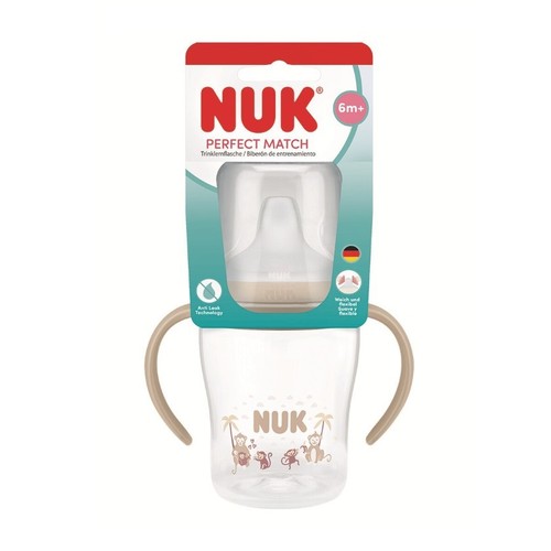 NUK Tassa amb tetina de silicona +6m