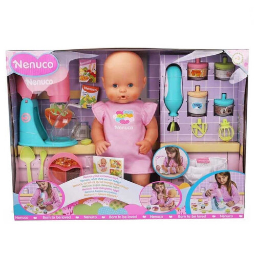 NENUCO Nina nado amb accessoris per cuinar BonpreuEsclat online Productes frescos i de qualitat amb les millors ofertes i preus