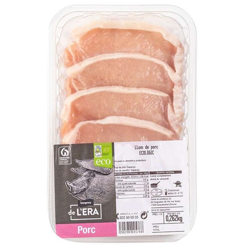 BONPREU Llom de porc ecològic