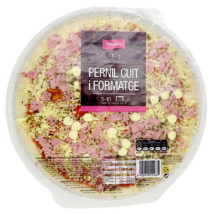 Imagen de BONPREU Pizza fresca de pernil i formatge