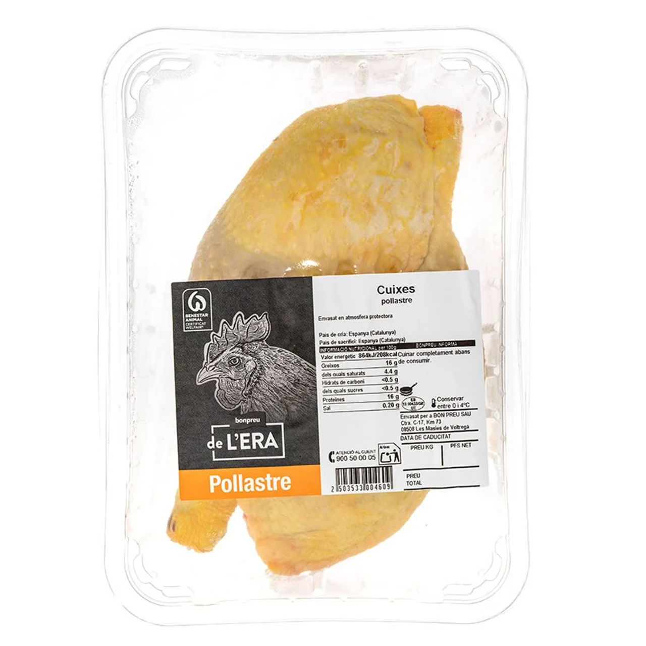 BONPREU DE L'ERA Muslos de pollo