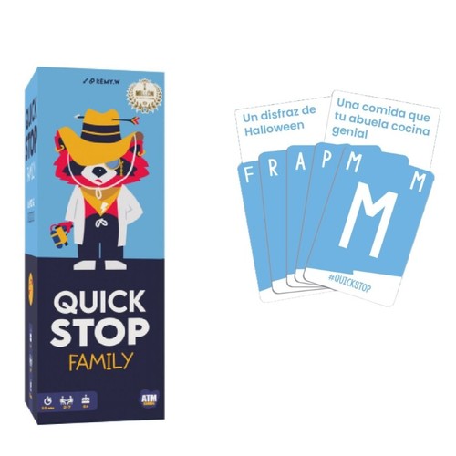 LA CAJA Joc de cartes Quick Stop Family