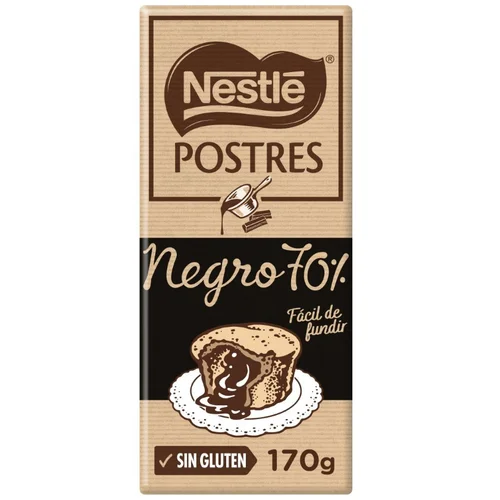 Chocolate negro para fundir