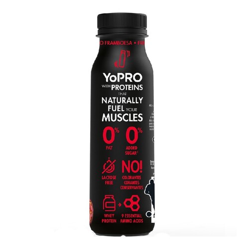 YOPRO Beguda proteïna de maduixa i gerds