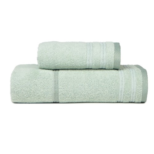 HOME INTERIORS Joc de 2 tovalloles Verd