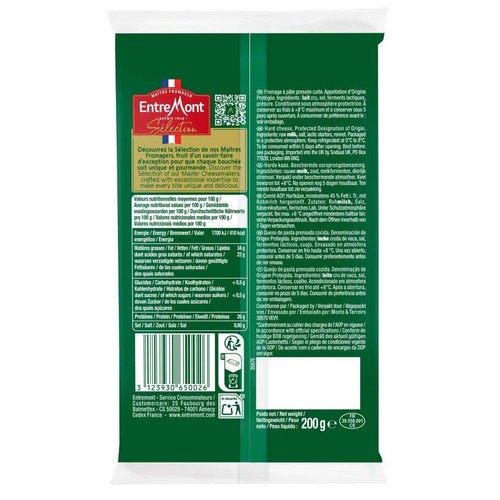 ENTREMONT Formatge Comté DOP