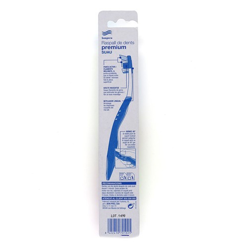 BONPREU Raspall de dents premium suau