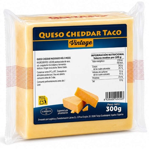 TGT Formatge cheddar vintage