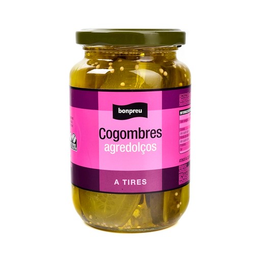 BONPREU Cogombres agredolços llescats