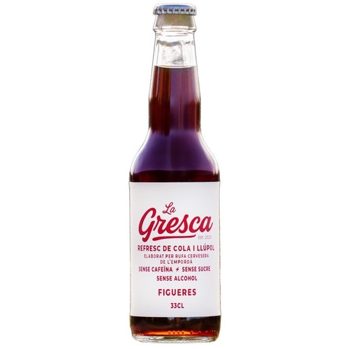 LA GRESCA Refresc de cola i llúpol en ampolla