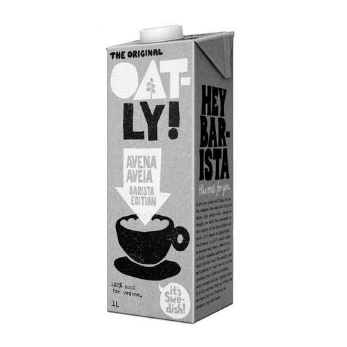 OATLY Beguda de civada Barista en cartró