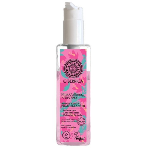 NATURA SIBERICA Escuma de neteja facial il·luminadora Pink C-Berrica