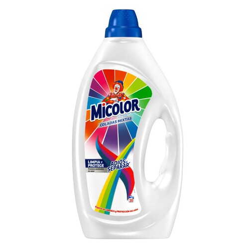 MICOLOR Detergent líquid adiós al separar de 30 dosis